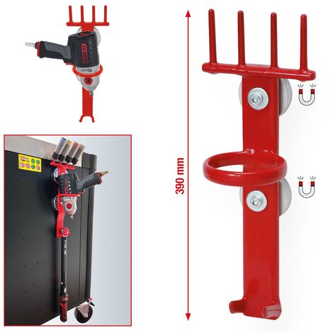 COSTWAY 6 Pezzi Set di Supporti Magnetici per Punte delle Chiavi a Bussola,  Organizer per Punte