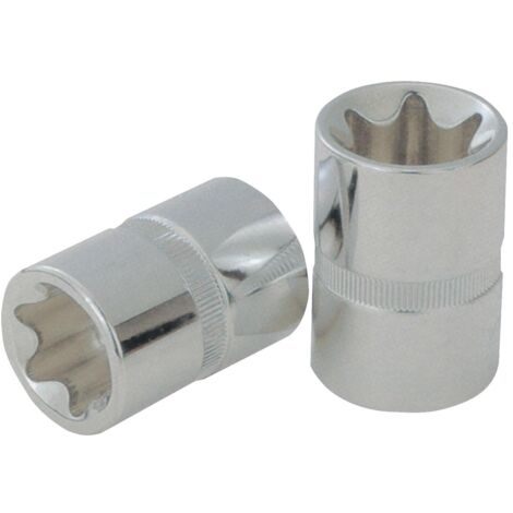 Bussola Torx Profilo E, Lunga | 1/2" | Bussole A Inserto