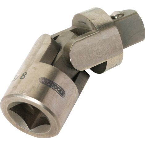 KS Tools Snodo Cardanico 1″ – DIN 3123, Quadro Femmina ISO 1174, Cromo Vanadio, Finitura Opaca, Per Prese E Bussole