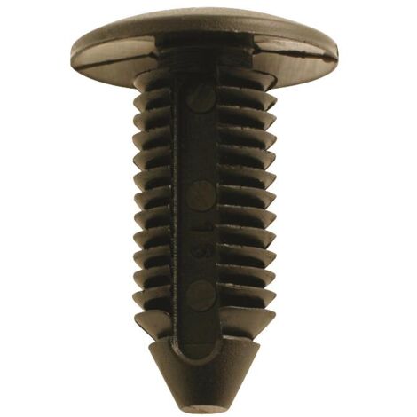 50 Clip Fissaggio In Metallo Universali Per Auto – Rivetti Per Cruscotto, Parafanghi, Paraurti E Portiere, Compatibili Con Audi, Mazda, Ford