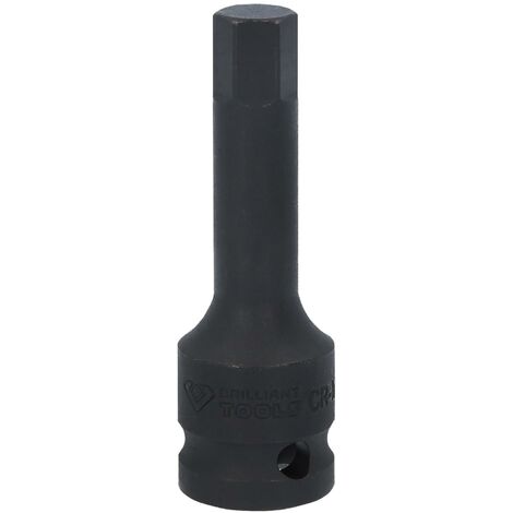 Avvitatore Impulsi KS Tools 515.1332 - Bussola Esagonale Corta Per Avvitatori, 32mm, 3/4" Bussole 1/2 - 6