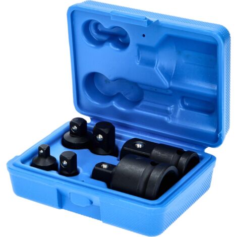 Set 6 Adattatori Per Bussole E Avvitatori - Convertitori Da 1/4 A 3/8, 3/8 A 1/2 E Altro - Foto 6