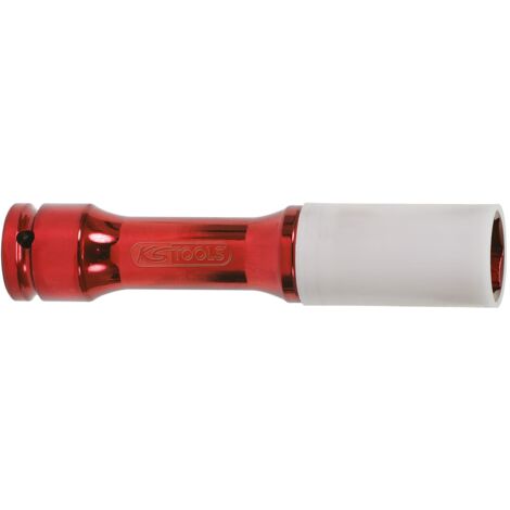 KS Tools Bussola Per Avvitatori Ad Impulsi - Per Viti A Esagono Incassato, Lunga, 14 Mm, 1/2''