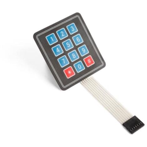 Adafruit Tastiera A Matrice A Membrana 3x4 + Extra - Foto 4