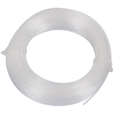 Filo Nylon Rotondo Per Tagliaerba 4mm X 5m Per Decespugliatori A Benzina - 2 Pezzi