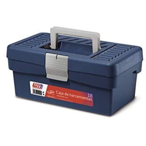 Cassetta Porta Attrezzi 3 Cassetti E Vassoio 51x22x32 Cm In Acciaio Ro E Nero - Foto 9