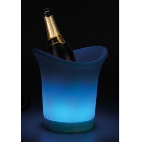 Secchiello Ghiaccio LED Con Cambio Colore Automatico - 3,5L Per Feste
