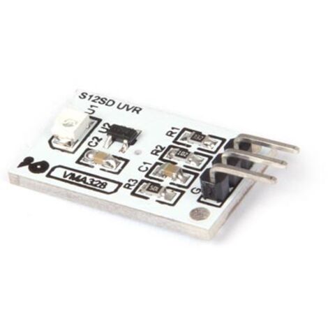 Sensore Luce UV GUVA-S12SD Per Arduino - Uscita Analogica 3-5V, Spettro 240-370nm, Misura UVA/UV-B - Foto 10