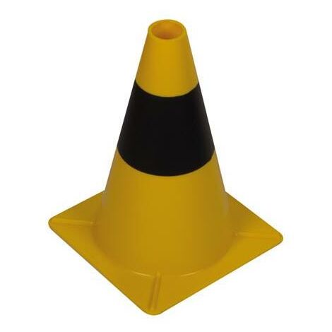 Perel Yellow/black cone - 30 cm