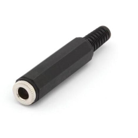 10 Connettori Audio Jack Mono Femmina 6,35mm In Metallo Con Molla – Alta Qualità