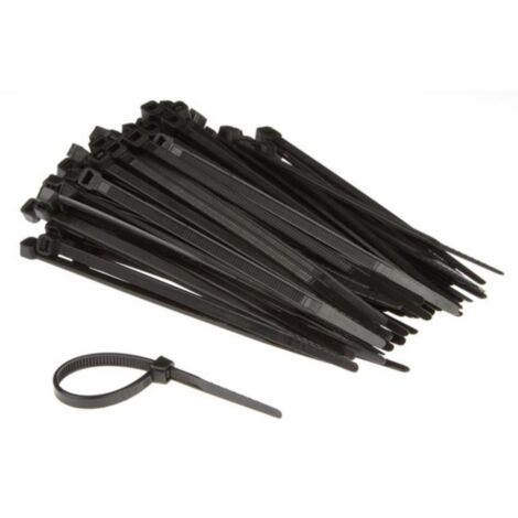 Blinky Fascette Serracavi In Nylon – Colore Nero – Confezione Da 100 Pezzi - 4