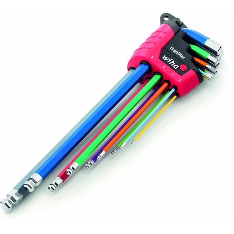 Set N°3 ChiavI Brugola 0,7-0,9-1mm Maschio Esagonale Piegata Allen - Foto 8