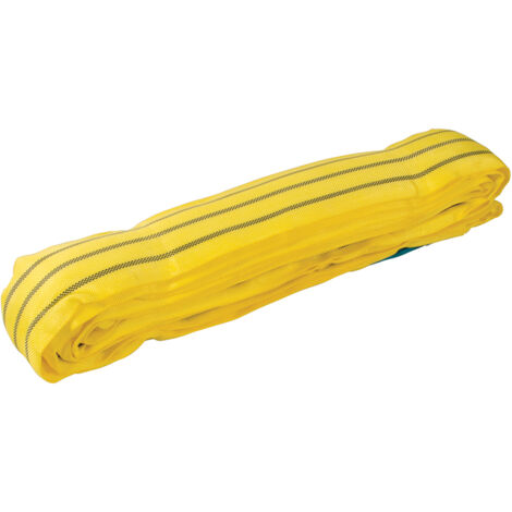 Imbracatura Rotonda Gialla WLL 3000 Kg - Lunghezza 2 M, Circonferenza 4 M, Poliestere - Foto 13