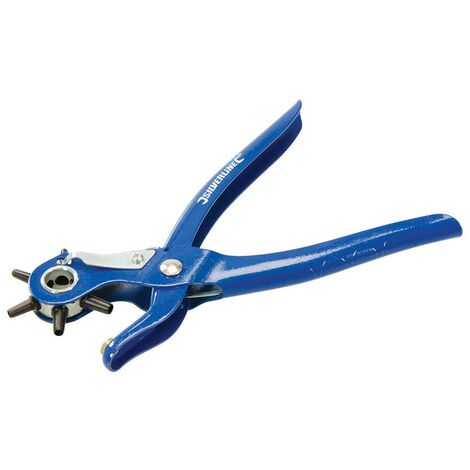 Pinza A Fustella KS Tools - 220 Mm, Con Punzoni Intercambiabili, Arresto Automatico, Per Lavori Di Precisione