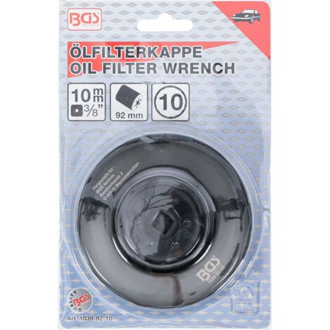 Set 10 Chiavi Per Filtro Olio Con Pinze E Imbuto - Attrezzi Per Cambio Olio Auto E Moto, In Acciaio, Regolabili