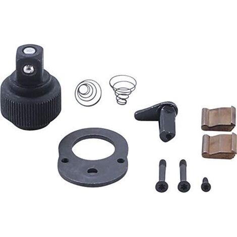 Kit Riparazione A Cricchetto 11 Pezzi – Set Di Ricambi Per Chiavi 1/4, 3/8, 1/2 Con Meccanismo A 24 Denti, Cromato