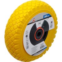 Ruota Pneumatica Per Carrello 26 Cm Gomma 3.00-4 Con Camera D'aria - Foto 4