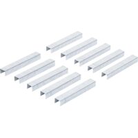 15000 Graffette – Tipo 53 – Lunghezza: 12 Mm, Larghezza: 11,4 Mm – Dimensioni 12/11,4 – Zincato/graffetta/graffettatrice - 4