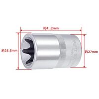 Hazet 900tz-18 Inserto Bussola Hazet 900TZ-18 Inserto Chiave Bussola Doppio Esagono - Attacco 1/2 Pollice, Apertura 18mm, Made In Germany Attrezzo Meccanico 1/2 Pollice - 10