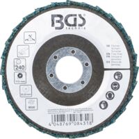 Disco Lamellare BGS 3970 - Diametro 115mm, Grana 40, Foro 22.2mm - Foto 4