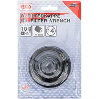 1 Chiave Per Filtro Olio, 74 Mm, 14 Scanalature, Strumento Di Rimozione Della Presa Per Chiave Per Filtro Olio In Alluminio Colore Argento 903 80628259 - 13