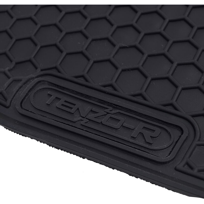 Auto Gummi Fußmatten Schwarz Premium Set passend für Tesla Model Y