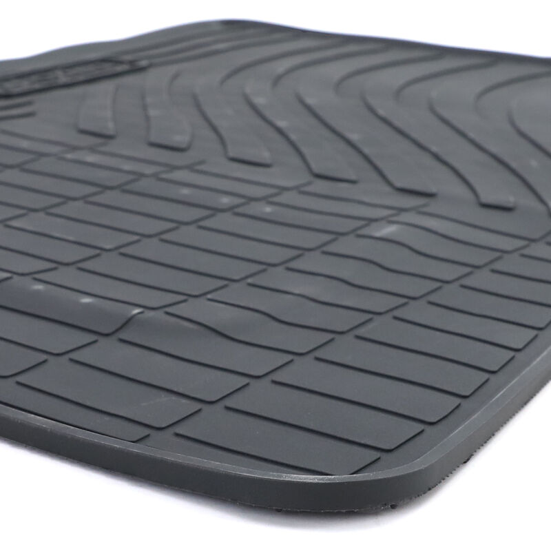 Auto Gummi Fußmatten Schwarz Premium Set passt für BMW E46 Limo