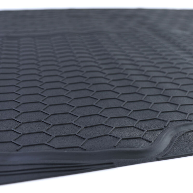 Kofferraummatte PVC Gummi Schutz Universal zuschneidbar Schwarz 108x140cm