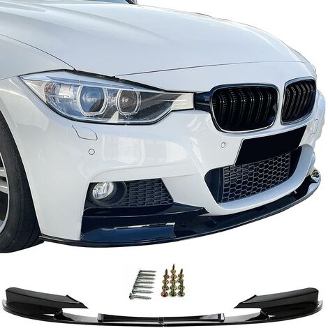 Spoilerschwert Frontspoiler ABS passend für BMW 3er F30 M-Paket schwarz  glänzend