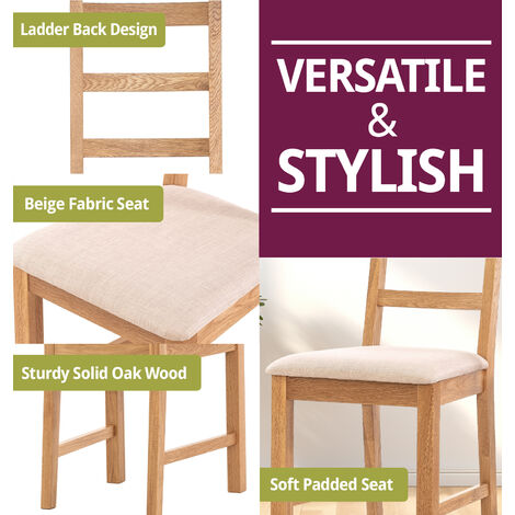 Second hand deals ladder back chairs