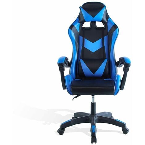 SEDIA GAMING DA SCRIVANIA RACE BLU SCURO UNICO