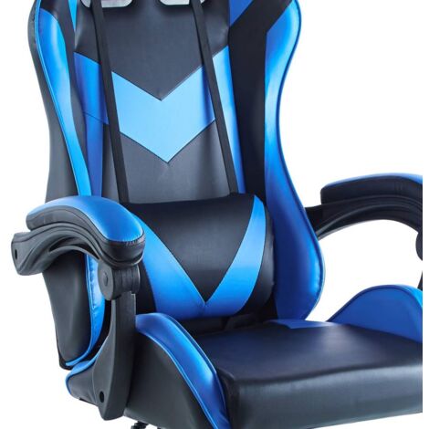 SEDIA GAMING DA SCRIVANIA GT BLU UNICO