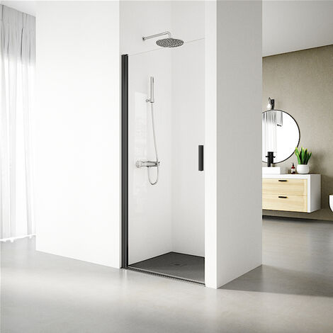 Mampara de ducha fija con una puerta abatible - Ideal Mamparas