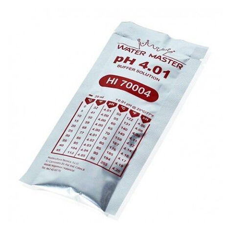 Plantawa Solución PH 4.01 Bolsa 20ML