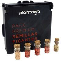 Plantawa Pack Premium Semillas Picantes Hibridas Jalapeño Poblano Serrano HYW Demre Huerto Urbano