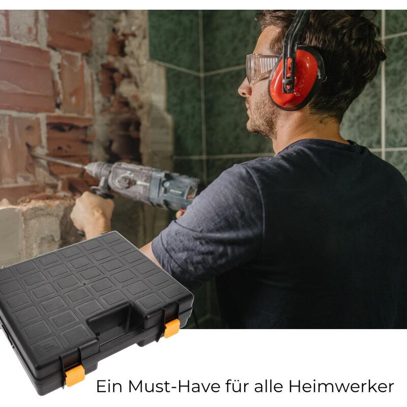 Universal Maschinenkoffer PP-Kunststoff Elektro Werkzeugkoffer Geräte koffer 