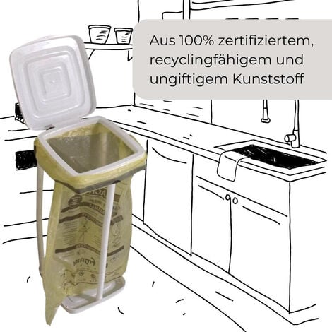 Müllsack Ständer Müllbeutel Mülleimer Gelber Sack Halter