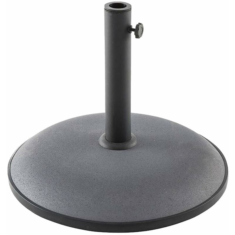 Schirmständer für Garten, 25 kg, grau