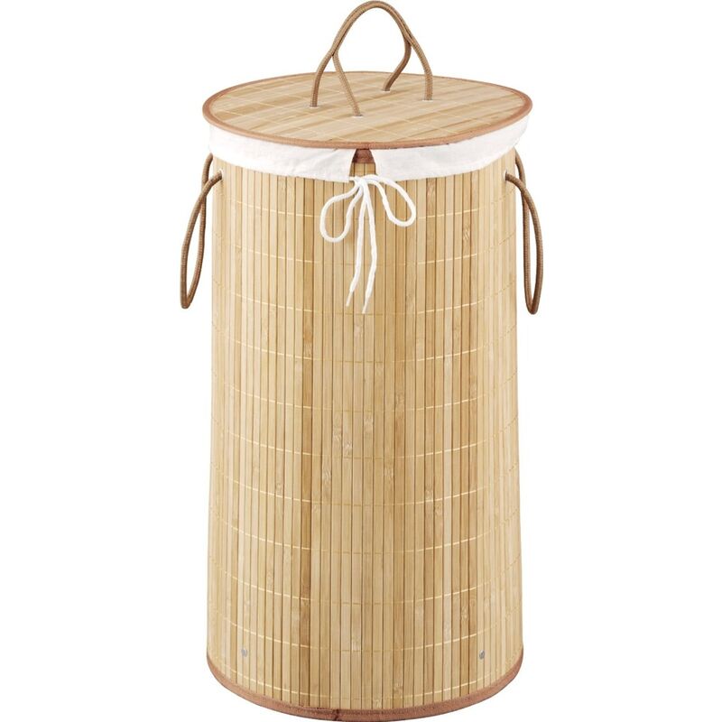 Wäschekorb aus Bambus, ZELLER 55 Liter