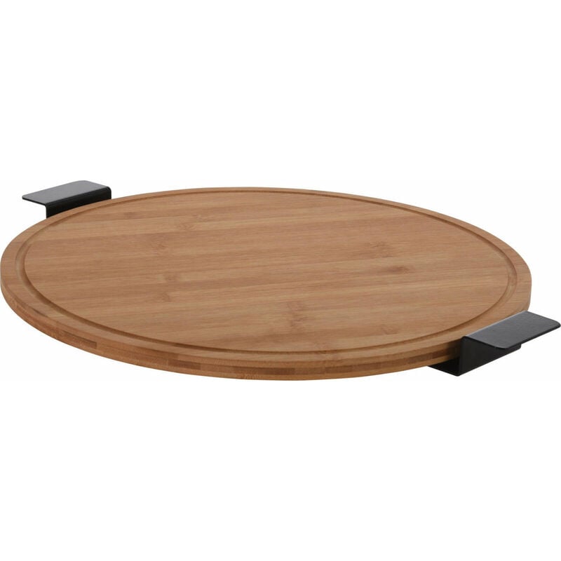Servierbrett für Käse und Snack, Bambus, Drehteller, Ø 40 cm