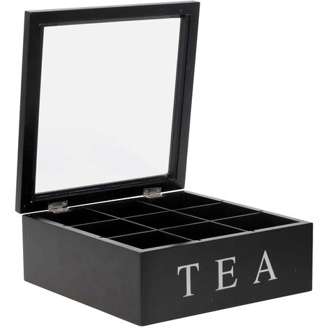 Teebox Aus Holz Vintage Shabby-Chic