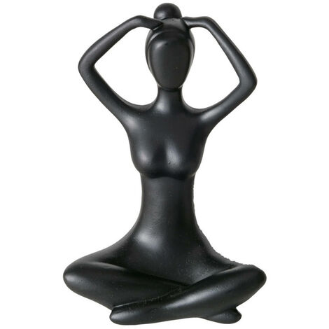 Dekofigur Yoga, Frau, 10 cm