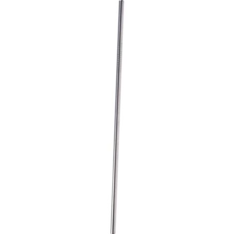 Trinkhalme aus Metall, 12er-Set, verschiedene Größen + 2 Reinigungsbürsten (1/5)
