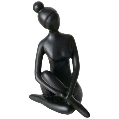 Dekofigur Yoga, Frau, 10 cm