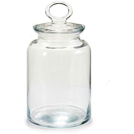 Große Keksdose Aus Glas – 2 Liter, Luftdicht, Ideal Für Kekse, Mehl Oder Hundeleckerlis