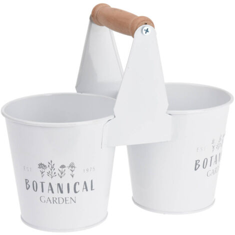 Kräutertöpfe für die Küche BOTANICAL, mit Holzgriff
