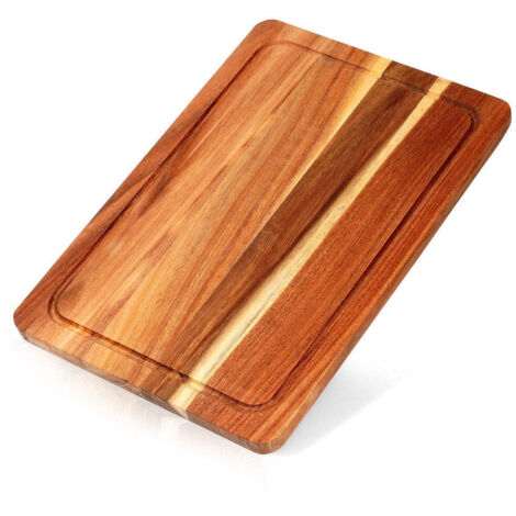 Schneidebrett aus Akazienholz WOOD, 37 x 25 x 1,6 cm