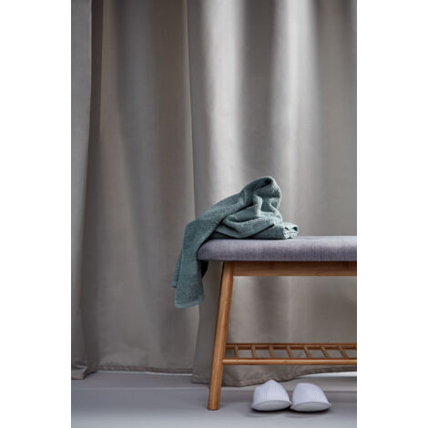 Wenko, Duschvorhang Uni beige - Anti-Schimmel/Anti-Bakteriell, Polyester, beige