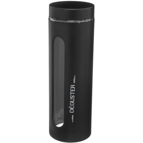 Metalldose schwarz und Glas UBLO 1900 ml  - 5five Simply Smart