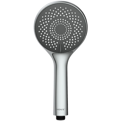 Duschheadset mit Wassersparfunktion, Ø 11 cm, 5 Streams, WENKO (1/5)